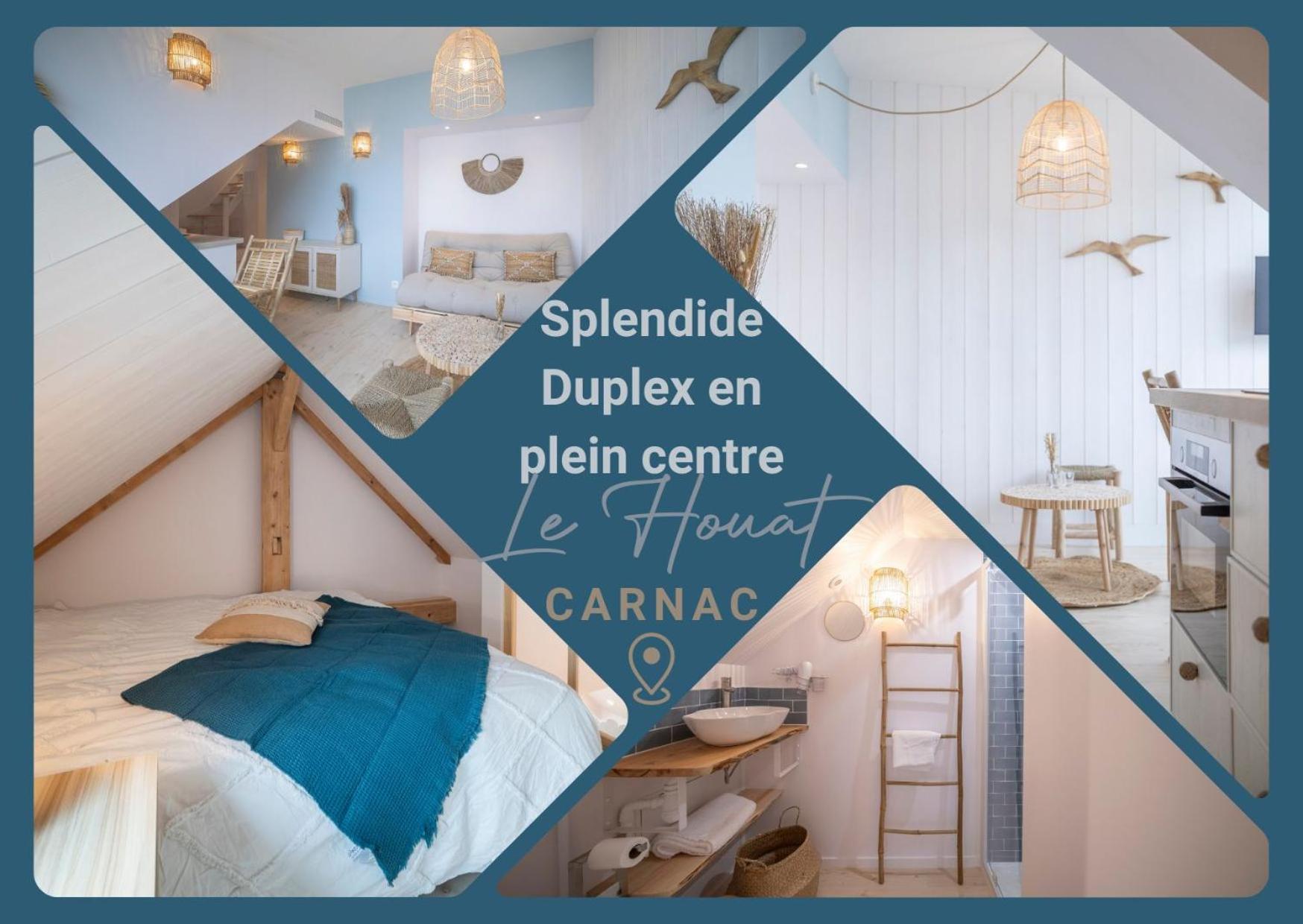 Appart'Hotel & Spa "Les Voiles" Le Houat Carnac Exterior foto